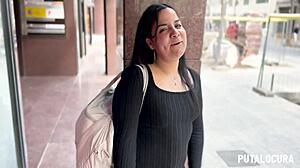 Torbe Fucks Shy Chubby Salomé in Hotel Room