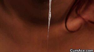 Wicked Honey Swallows Jizz In Bukkake