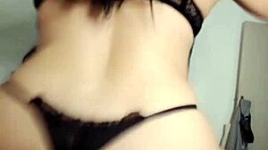 Latina Stepdaughter Twerks Her Ass for Son-in-Law While Stepmother Is Away