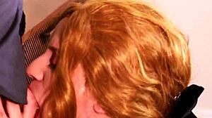 Why Does This British Redhead Nurse Suck Patient Cock Publicly?