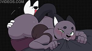 virgin newbie gets banged in furry anal group
