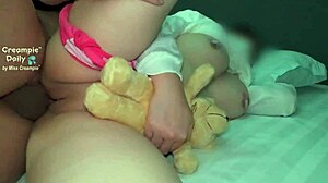 Teen Girl Gets Creampied In Tight Pussy Missionary