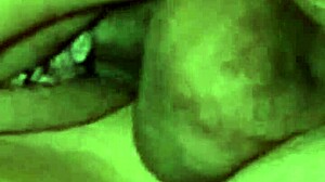 Cum on face while on her knees in this amateur video from Juanlatino