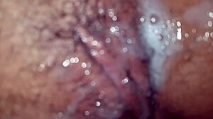 Husband Cleans Double Cum Shower with Karina and Lucas in Wild 3some