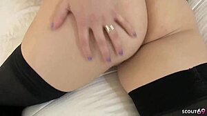 Huge twerking ass Sheena Ryder in nylons gets hard fucked