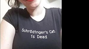 i'm the anal slut for mistress, following her instructions with big tits.