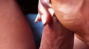 Black Solo Guy Stroking His Big Monster Cock With Handjob Technique For You