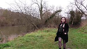 Clochette 30ans Enjoys French FFM Threesome with Big Natural Tits