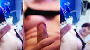 Cute Tranny Slut Strokes Solo