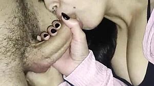 Advantages of being married! She deepthroats my cock and wants to fuck every night!