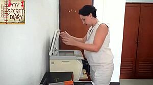 Yo, check this office boss pounding secretary in mouth and pussy compilation!