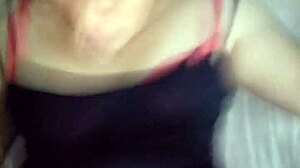 Latina milf sucks and gets fucked missionary while filming