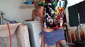 Hot Wife Cheats with Sex Toy in Public Outdoor Fun