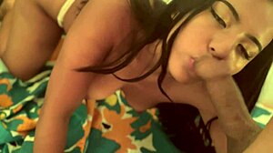 this latina with big ass moves on my cock during workout