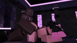 Femboy slut enjoys big black cock behind boyfriend's back