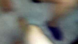 Latina milf sucks and gets fucked missionary while filming