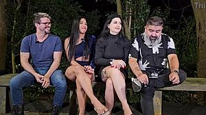 Yo, check Lalla Potira and Bill outdoors!