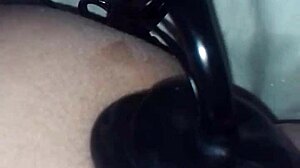 Jimena simpson- tranny fucking black dildo