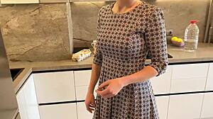 Russian wife catches boss in hot affair with petite redhead
