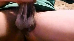 Celebrating new year 2025 with new big dick in homemade masturbation