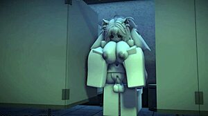 Bathroom Sex Session Turns Wild with Blowjob and Riding. Hot Cowgirl Action Follows!