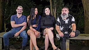 Yo, check Lalla Potira and Bill outdoors!