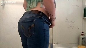 Feeling myself with big tits and boobs