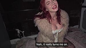 I’m Torn! Latvian Redhead Eva Ray in Chastity for Cheating