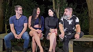 Yo, check Lalla Potira and Bill outdoors!