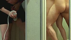 My Wife Feels Excited Masturbating Hidden While I Fuck Escort