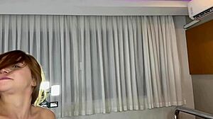 This beautiful Latina model is a sexy beginner in the casting interview.