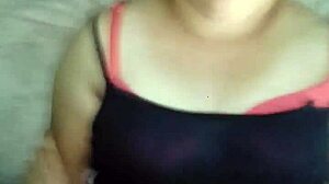 Latina milf sucks and gets fucked missionary while filming