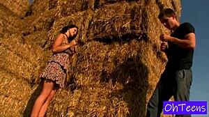 Big Tits Amateurs Erika and Karol Fuck Outdoors in Public