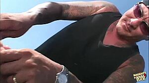 submissive blonde craves intense anal from two dudes