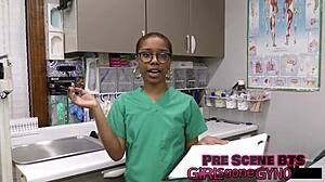 This Rectal Exam Is Just A Formality Right - Aria Nicole Spreading Ass