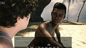 Ebony Goddess Fucked Hard on Beach in Sexy Hentai Tale