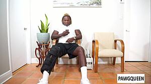 ryan spits on louie's big cock and sucks