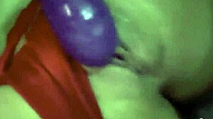 I am masturbating with a dildo in my ass, squirting beautifully