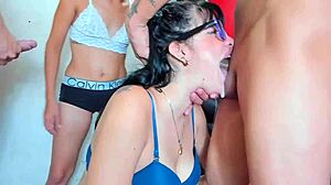 Watch the full destruction of these 3 ruthless whores