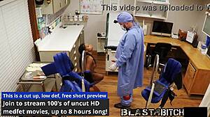 Small petite woman gets facial after giving blowjob