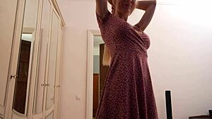 Russian Beauty Stuns in Chic Outfit, Delights Guy with Epic Sex! Part 1 Rocks!