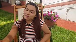 casting 18 ends with latina teen interview and blowjob