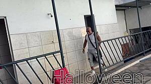 Dani fitness in rio carnival with anal and tits show