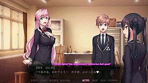 saimin seishidou unfolds suzu rikawa’s secret lesson in wild japanese hentai route 4.