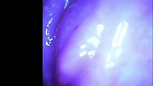 Metal Granny Rocks Vibrator on Live Cam