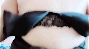 Wife cheating with lover while getting fucked on camera