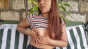 casting 18 ends with latina teen interview and blowjob