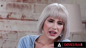 devils film - lesbian gals craving neighbor’s huge dick!