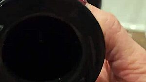 Watch this redhead slut fuck her ass with large sextoy for solo pleasure!