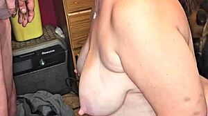 Old milf's golden shower fetish